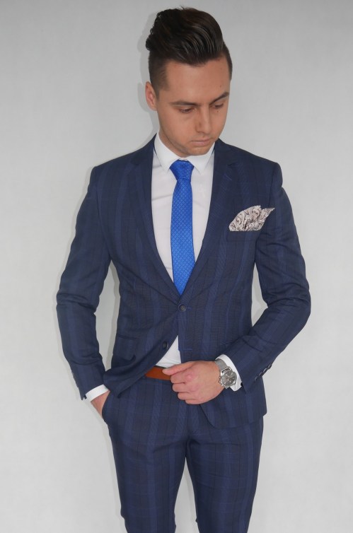 Elegancka formalna odzież męska wizytowa na miarę