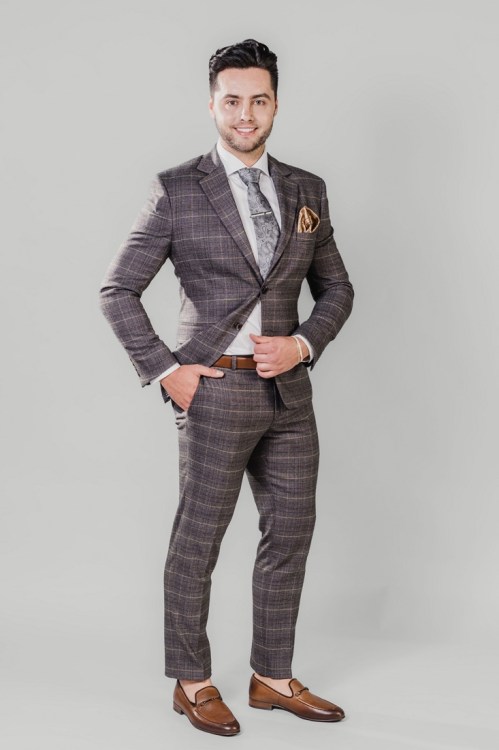 Elegancka formalna odzież męska wizytowa na miarę